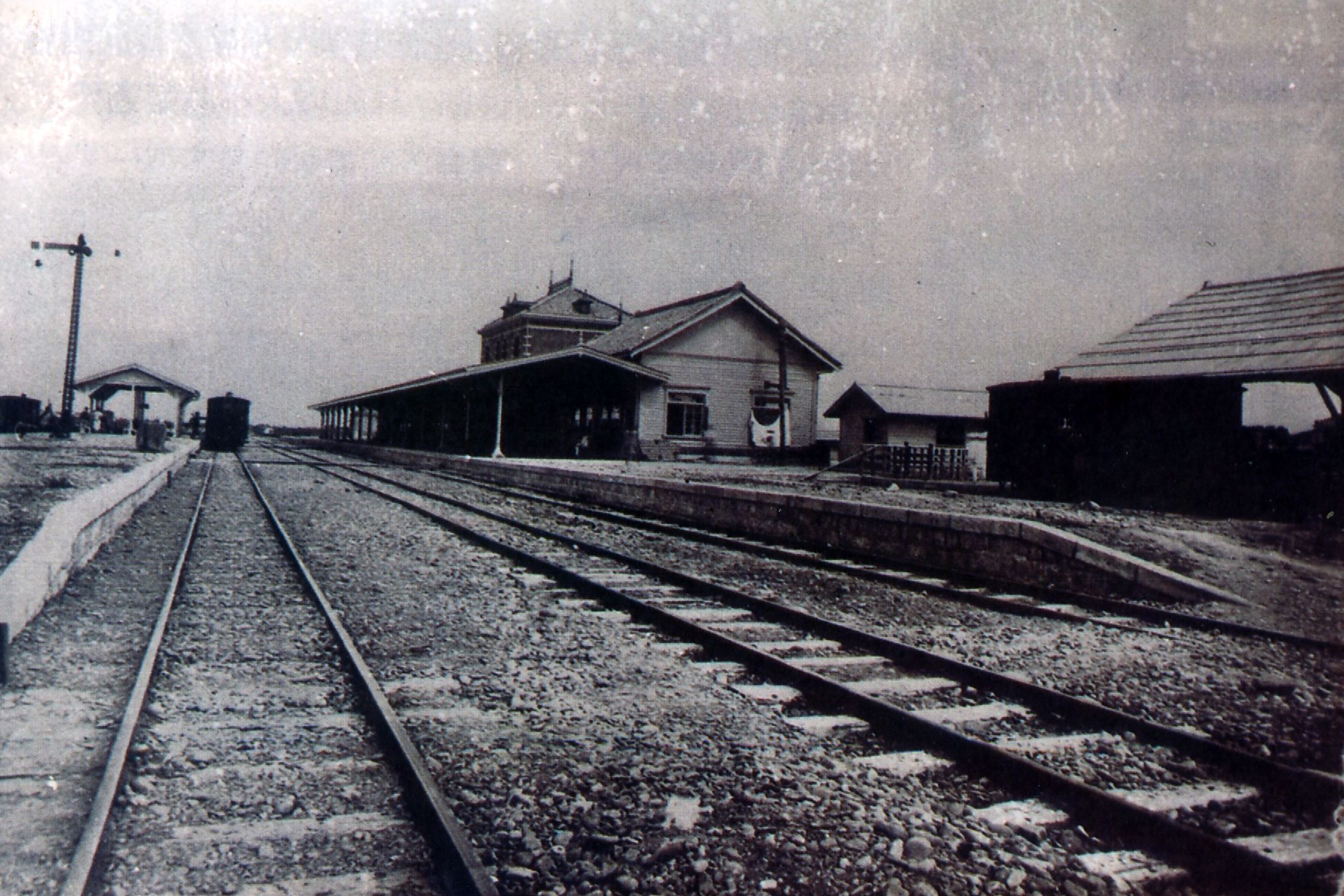 1920年代臺北車站與縱貫鐵路