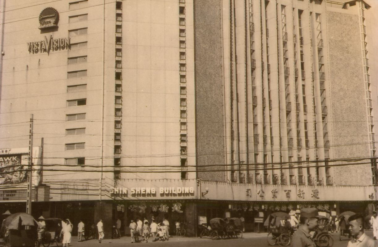 1960年代西門町建新百貨公司