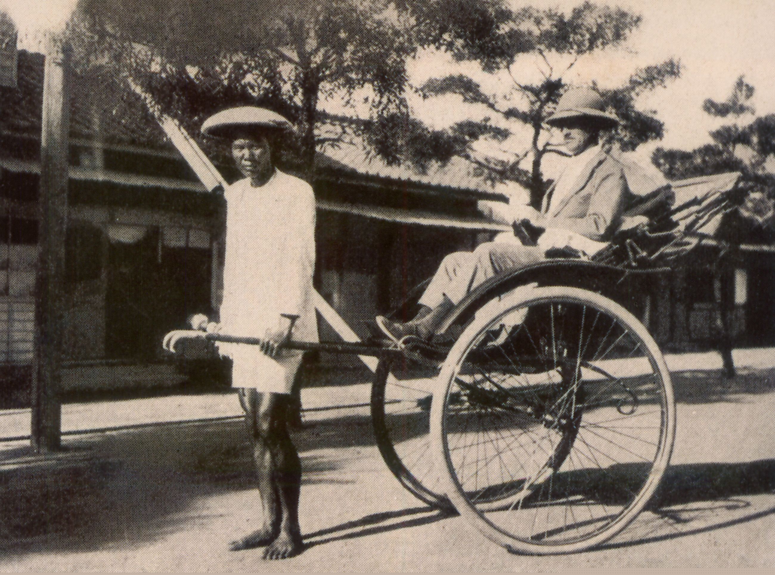 1920年代台北城內人力車伕